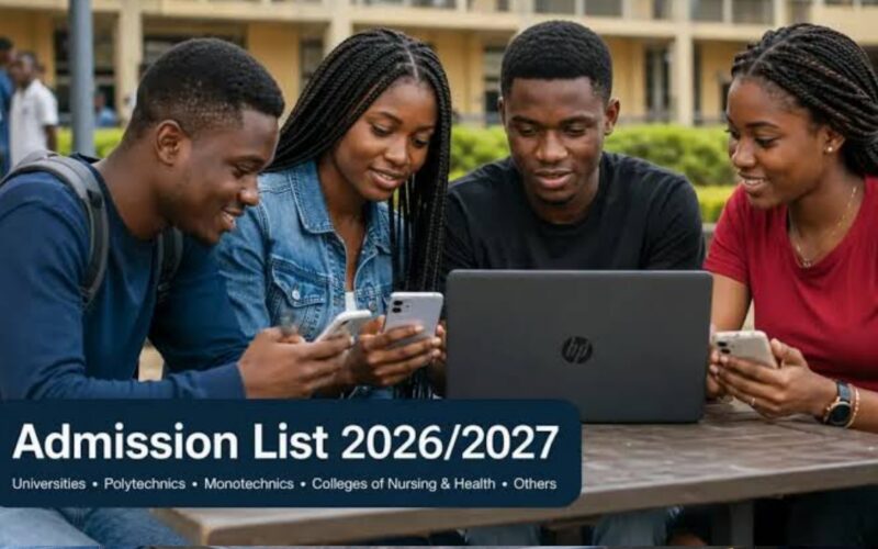2026/2027 Admission Lists: All Schools That Have Released Admission Lists